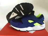 new nike air huarache retro saphir vert